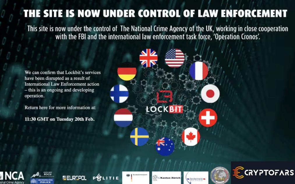 NCA و FBI باند باج افزار LockBit مرتبط با روسیه را نابود کردند - 1